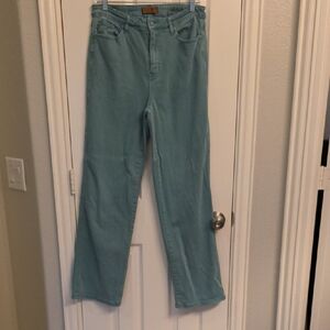 Judy Blue Women's Teal Jeans Sz 15